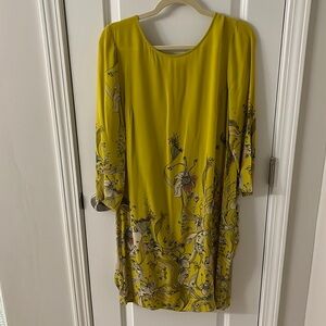 Rutzou chartreuse dress, US size 6